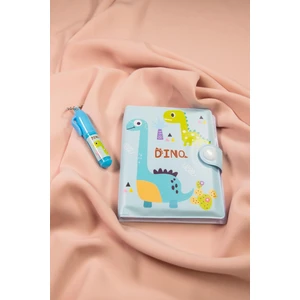 Dinazor Desenli Mini Not Defteri Ve Tükenmez Kalem Set