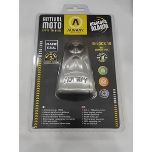 B-Lock 10 Çelik Alarmlı Disk Kilidi 10 mm 120DB Sra Sertifikalı