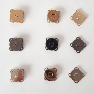 Metal Dikmeli Mıknatıs 6 Lı Pkt Altın Renk