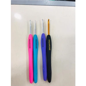 Slikonlu Amigurimi Tığı Seti 2.0 2.5 3.0 3.5