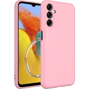 Techno Guru Samsung Galaxy M14 Içi Kadife Dolgulu Şık Candy Lansman Silikon Kılıf