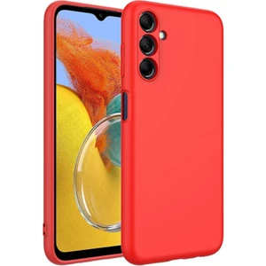 Techno Guru Samsung Galaxy M14 Içi Kadife Dolgulu Şık Candy Lansman Silikon Kılıf