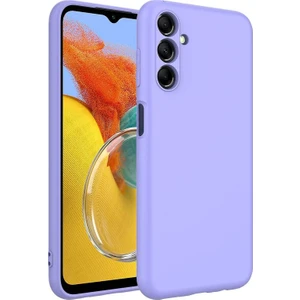 Techno Guru Samsung Galaxy M14 Içi Kadife Dolgulu Şık Candy Lansman Silikon Kılıf