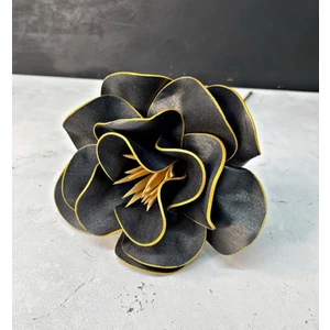 Siyah Lateks EVA Tek Dal Yapay Çiçek – Premium Tasarım, Ev ve Ofis Dekorasyonu için Şık Aksesuar