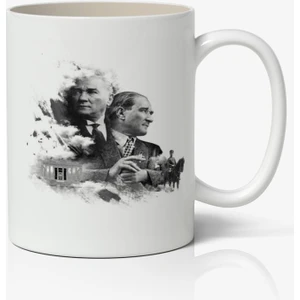Nostaljik Lezzetler Atatürk Baskılı Kupa Bardak 1