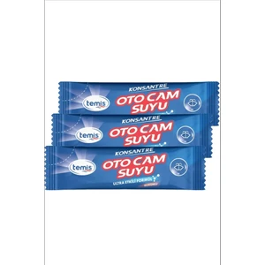 Yeni Nesil Böcek Lekesi Giderici Oto Cam Suyu Konsantre Silikonlu Oto Cam Temizleyici 3 Adet = 12 Lt