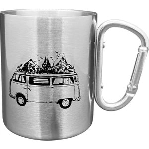 Karabinal Çelik Kupa Bardak