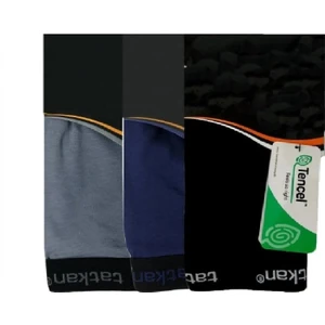Tatkan Modal Likralı Erkek Boxer Çok Renkli Abani Classic 3'lü Paket