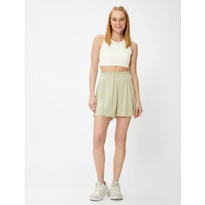 Modal Spor Şort Bol Paça