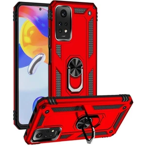 Xiaomi Redmi Note 12 Pro 4g Kılıf Yüzüklü Standlı Manyetikli Armor Zırh