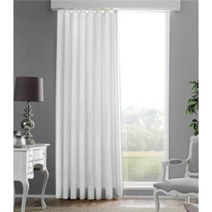 Lüx Atlas Saten Krem Güneşlik Perde - 460 x 200 cm