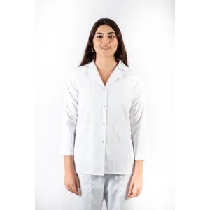 Beyaz Önlük Kısa - Doktor Önlüğü - Labaratuvar Önlüğü - Öğretmen Önlüğü