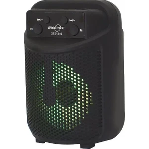 GTS-1349 Rgb Ledli Bluetooth Hoparlör Usb-Tf-Fm Radyo Siyah