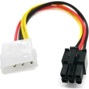 4978 Molex 4 Pin 6 Pin Pci-E Dönüştürücü Ekran Kartı Güç Power Kablosu