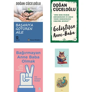 Geliştiren Anne Baba - Başarıya Götüren Aile - Doğan Cüceloğlu - Bağırmayan Anne Baba Olmak Seti