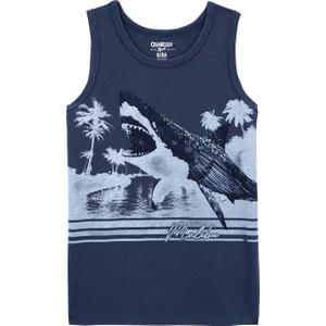 Erkek Çocuk Kolsuz Tshirt Mavi