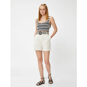 Melis Ağazat XKoton - Askılı Crop Atlet