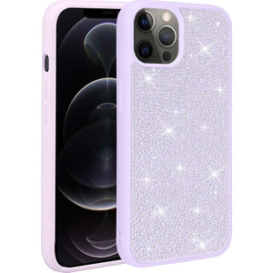 iPhone 13 Pro Max Uyumlu (13 Pro Max) Ston Serisi Parlak Taşlı Fashion Tasarımlı Silikon Kılıf