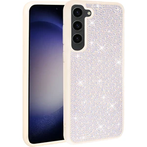 Samsung S23 Plus Uyumlu (S23 Plus) Ston Serisi Parlak Taşlı Fashion Tasarımlı Silikon Kılıf