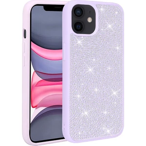 iPhone 12 Uyumlu ( iPhone 12 ) Ston Serisi Parlak Taşlı Fashion Tasarımlı Silikon Kılıf