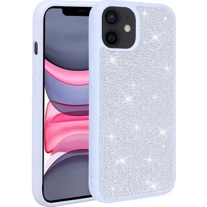 iPhone 12 Uyumlu ( iPhone 12 ) Ston Serisi Parlak Taşlı Fashion Tasarımlı Silikon Kılıf