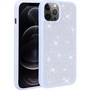 iPhone 13 Pro Max Uyumlu (13 Pro Max) Ston Serisi Parlak Taşlı Fashion Tasarımlı Silikon Kılıf