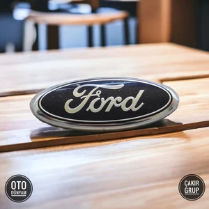 Ford Fiesta 2009-2012 Ön Panjur Arması (17.5x 7 cm Boyut) (1.sınıf Kalite) 3m 3D Abs Ithal Çift Taraflı Bantlı