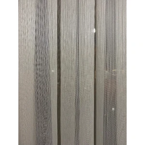 Zişan Mefruşat KAR-600 Gümüş Simli Sık Pile 1/3 Ütü Istemez Tül Perde