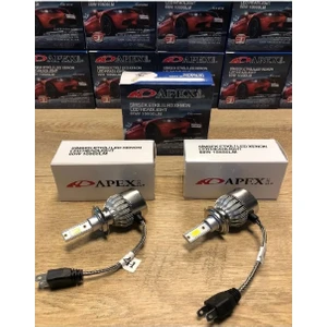 Tofaş H3 Beyaz LED Xenon Sis Farı Ampulu Güçlü Işık Şimşek Etkili Uyumlu