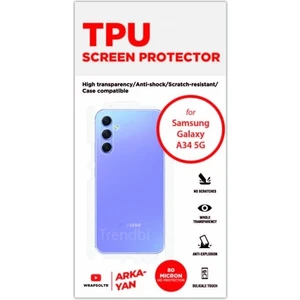 Samsung Galaxy A34 Arka ve Yan Kaplama Koruyucu Hd Film