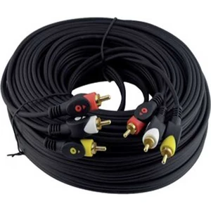 3 Rca + 3 Rca 20 Metre Kablo