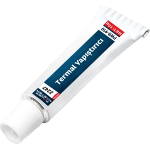 PWR-910 Birinci Kalite Gri Termal Yapıştırıcı 10 Gram 0.975W/M-K
