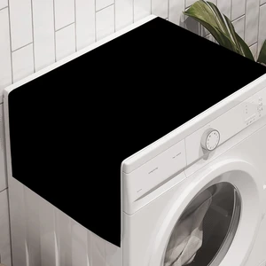 Kumaş Çamaşır ve Kurutma Makinesi Örtüsü Suya Dayanıklı Siyah M-3066