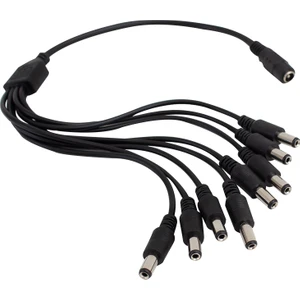 PM-6068 Power Dişi To 8 Erkek Power Kablo Çoklayıcı