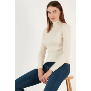 Balıkçı Yaka Soft Akrilik Kazak Bayan Kazak 4614102