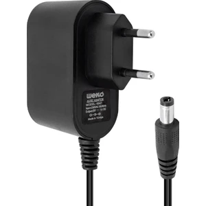 5 Volt - 1 Amper 5.5*2.5 Uçlu Yerli Üretim Plastik Kasa Priz Tipi Adaptör