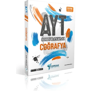 Toprak Yayıncılık AYT Coğrafya Soru Bankası