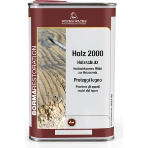 Borma Wachs Holz 2000 - Ahşaplar İçin Solvent Bazlı Kurt Böcek Dökücü