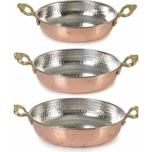 Markam Burada 3lü Bakır Sahan Set