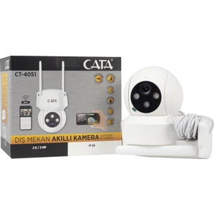 CT-4051 V2 Gece Görüşlü Akıllı Dış Mekan Kamera (Yeni Model)