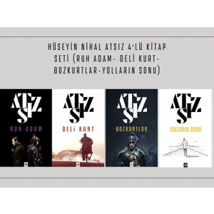 Ruh Adam - Deli Kurt - Bozkurtlar - Yolların Sonu - Nihal Atsız - Kitap Seti