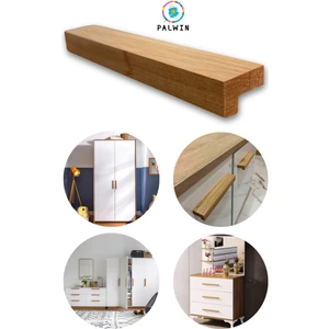 Masif Ahşap Dolap Çekmece Kulpu Modern Mutfak Dolabı Kulp Modelleri Mobilya Tasarım 1 Adet Kulp