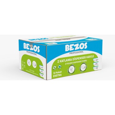 Bezos Professional Extra Z Peçete 12'li Koli Fiyatı