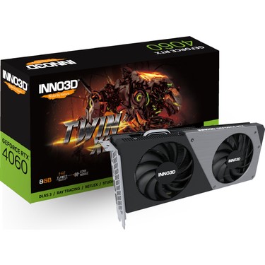 INNO3D RTX4060 Twin X2 8gb 128BIT Gddr6 Fiyatı