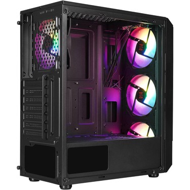 Zeiron Montreal 4X120MM Rgb Fanlı Mesh Panel Mid-Tower Fiyatı