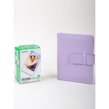 Fujifilm Instax Mini 12 Mor Fotoğraf Makinesi ve Albümlü Fiyatı
