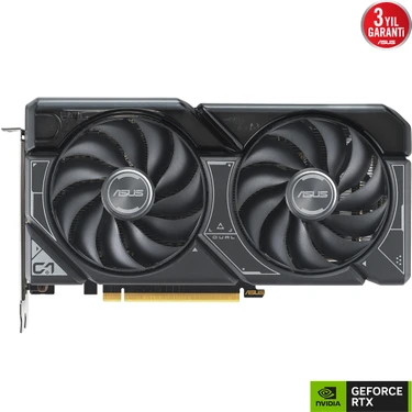 ASUS GEFORCE DUAL RTX 4060 TI 8GB 128bit GDDR6 2595MHz OC HDMI 3xDP (DUAL-RTX4060TI-O8G) DLSS3