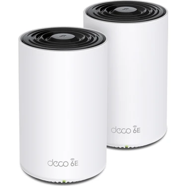 TP-Link Deco XE75 AXE5400 2パック TP-Link Deco XE75(2-pack), AXE5400, 6GHZ ve 160MHZ, WPA3 Fiyatı