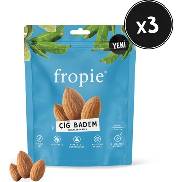 Fropie Çiğ Badem 75 gr x 3