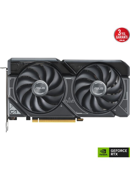 ASUS GEFORCE DUAL RTX 4060 TI 8GB 128bit GDDR6 2595MHz OC HDMI 3xDP (DUAL-RTX4060TI-O8G) DLSS3 EKRAN KARTI